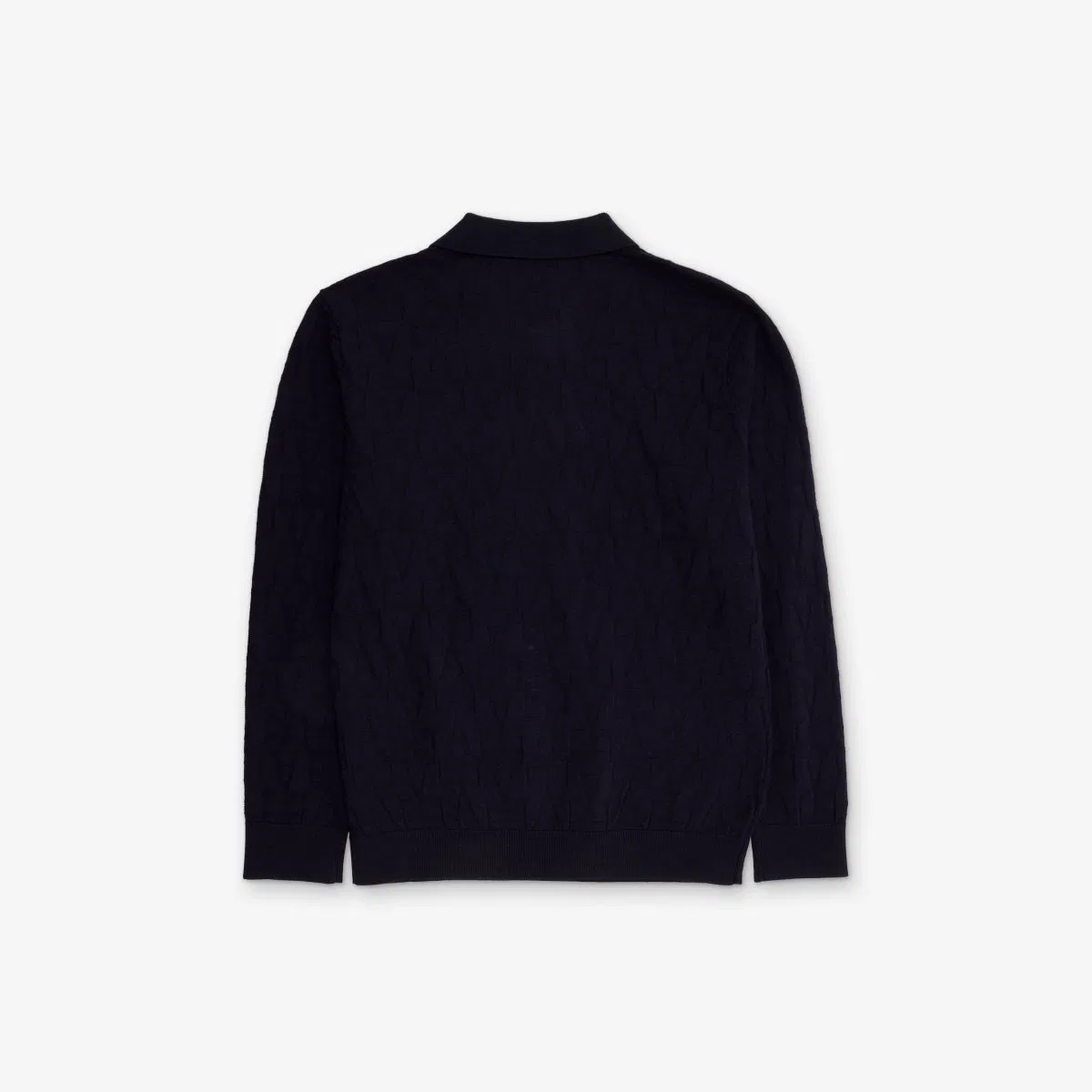 Вязаный джемпер на пуговицах спереди, 4-12 лет Emporio Armani — фото 3