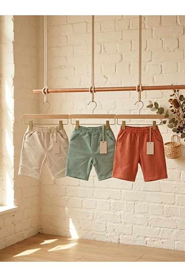 Детские шорты для мальчиков хлопковые Monvoi Kids, Multicolor
