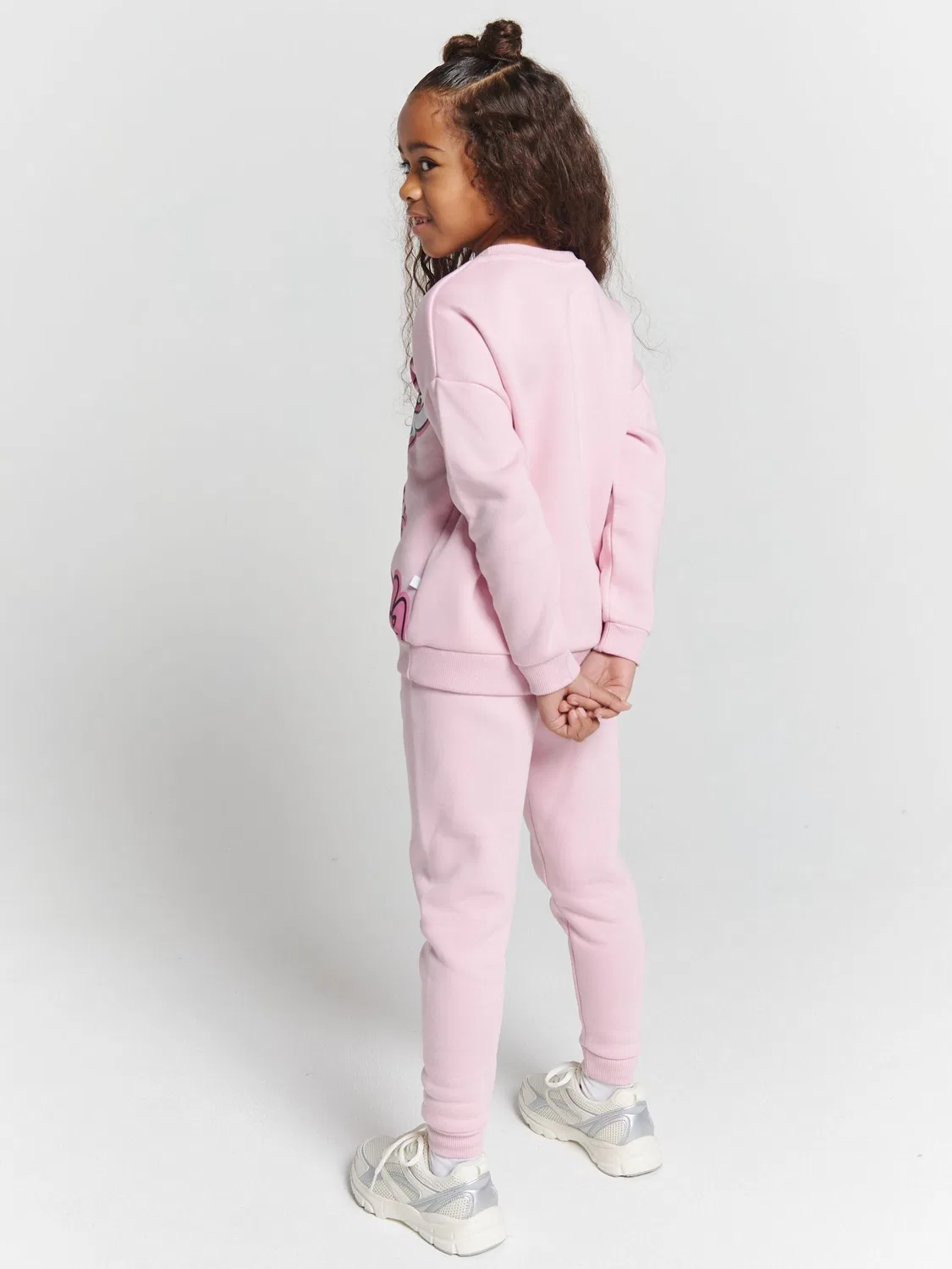 Комплект из джоггеров и топа Stitch Brand Threads, розовый — фото 2