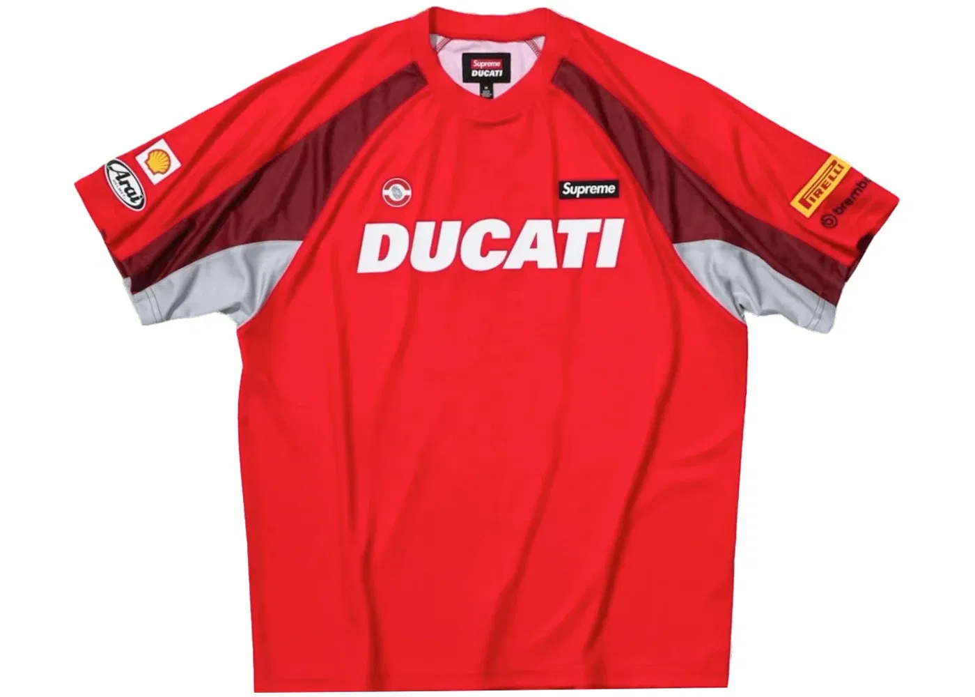 Мужская футболка с длинным рукавом Jersey Supreme, Red