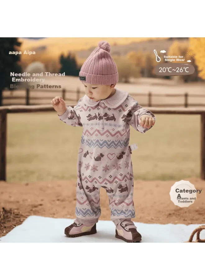 Боди-комбинезон детский утепленный с длинным рукавом Dream time Aqpa