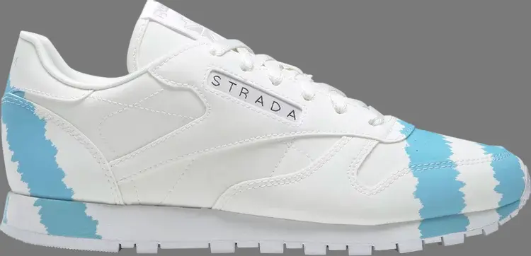 

Кроссовки collina strada x wmns classic leather 'call mom' Reebok, белый