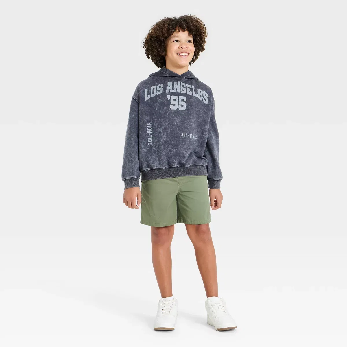 Детское худи с графическим принтом для мальчиков Grayson Threads Kids, Black — фото 4