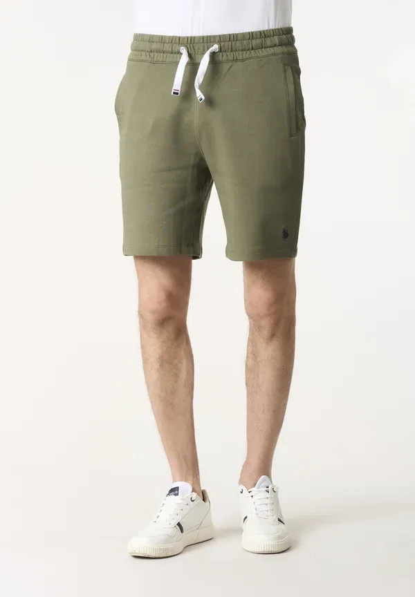 Брюки хлопковые Tracksuit bottoms U.S. Polo Assn., Green, зеленый