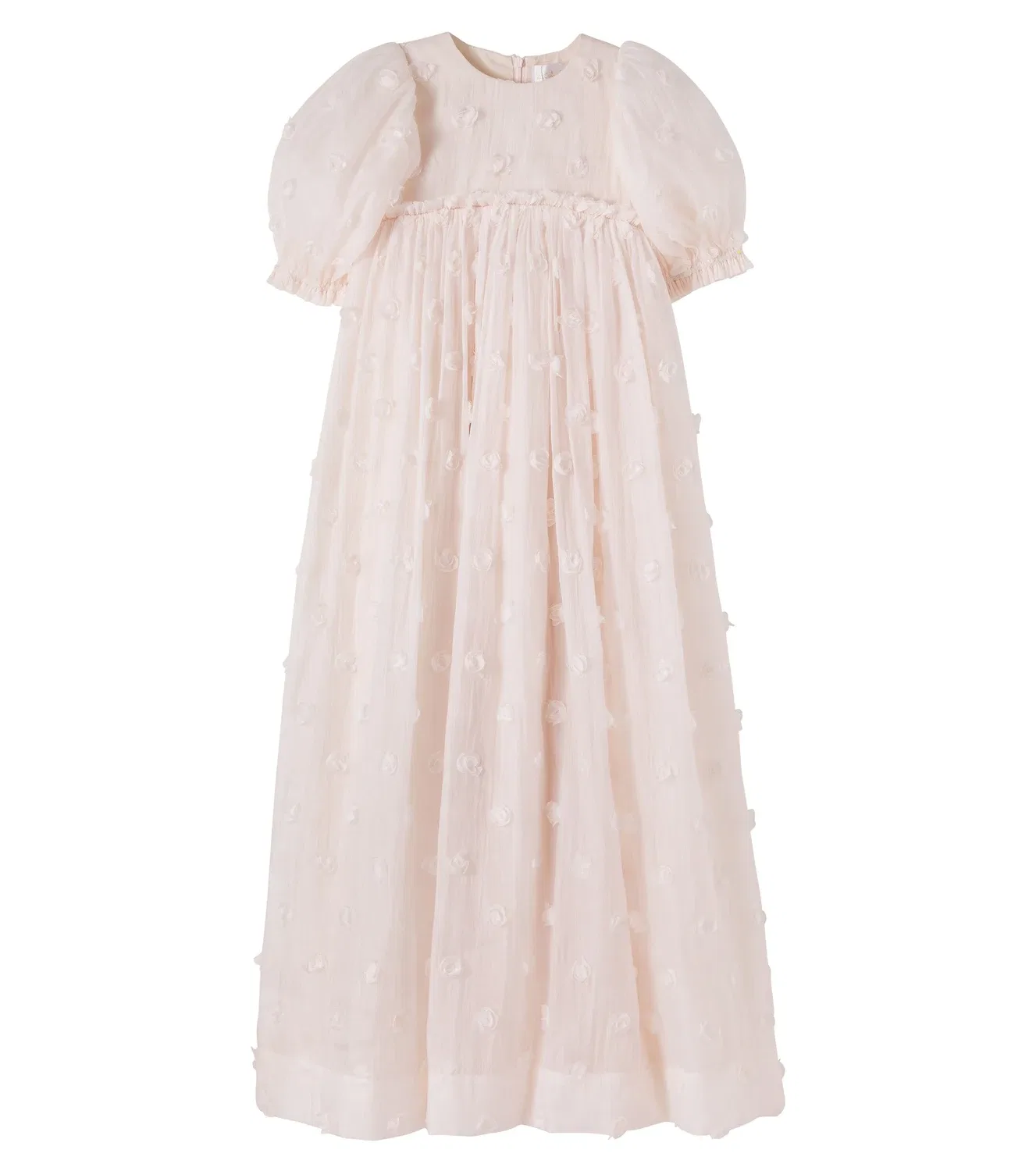 Нарядное платье из органзы с вышивкой Petite Amalie, розовый
