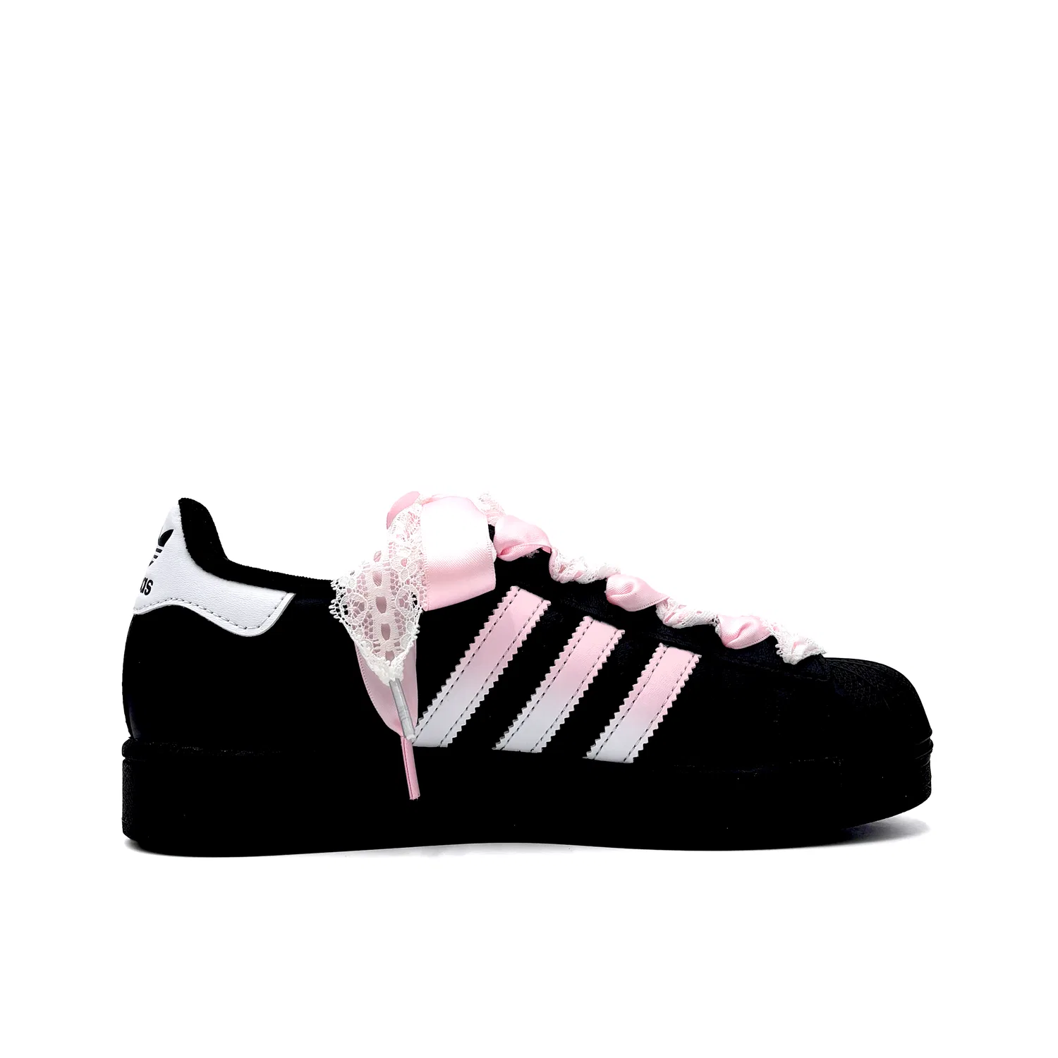 Кроссовки для скейтбординга Superstar 2, Adidas Originals, Pink — фото 3