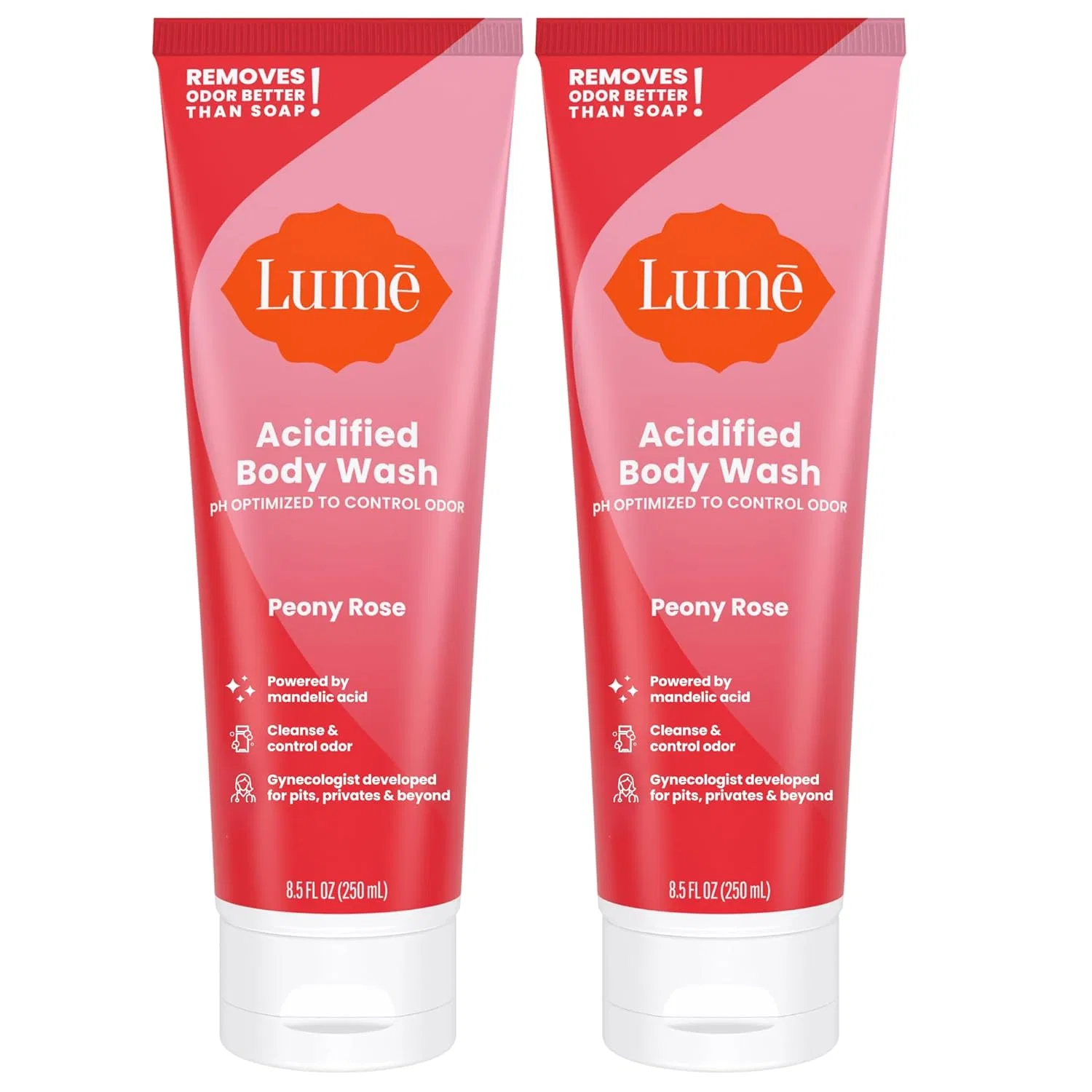 Гель для душа Lume Acidified Body Wash, 2 шт по 240 мл, Pink
