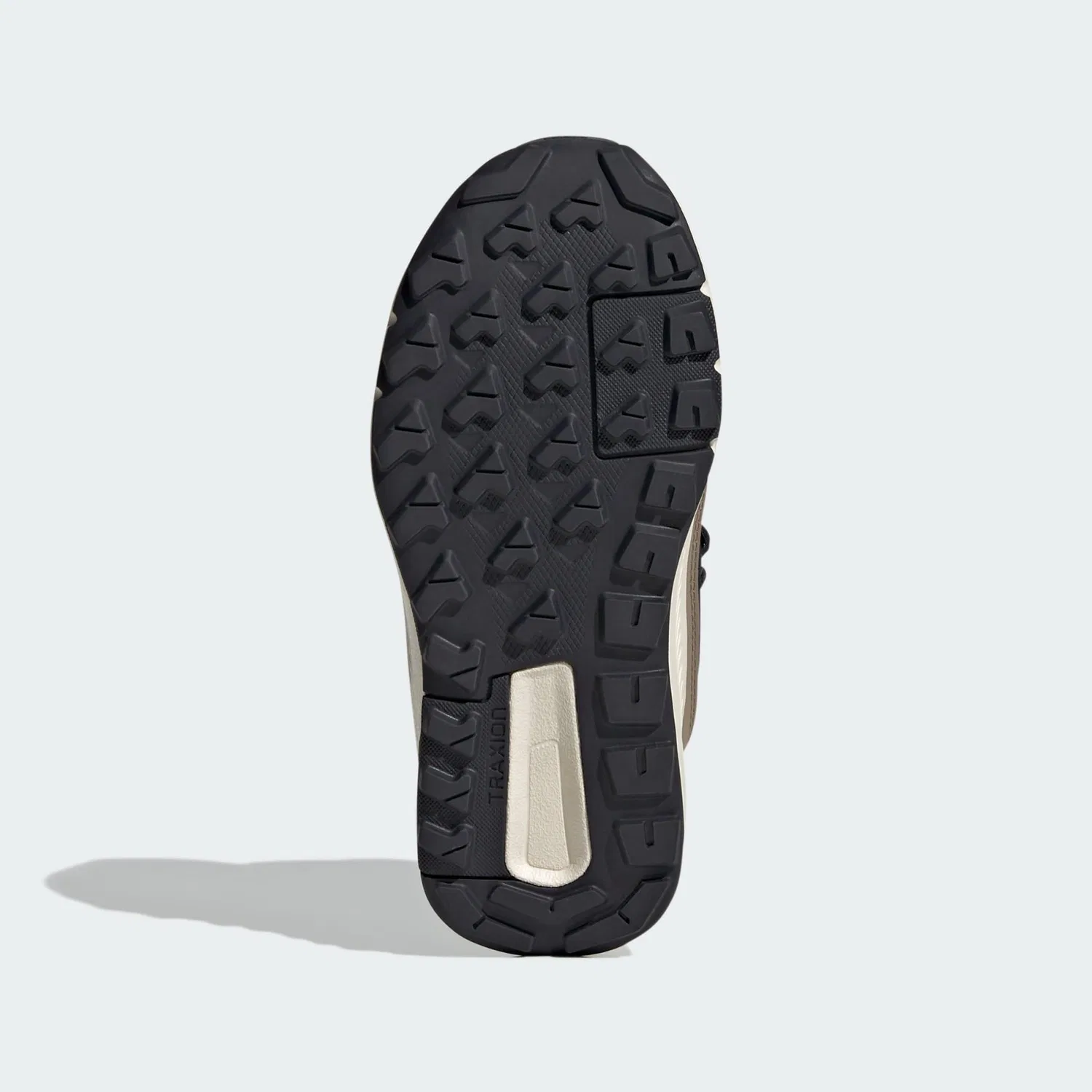 Детские полуботинки для активного отдыха Terrex Anylander Mid Kids Adidas, Beige Weiss Khaki — фото 3