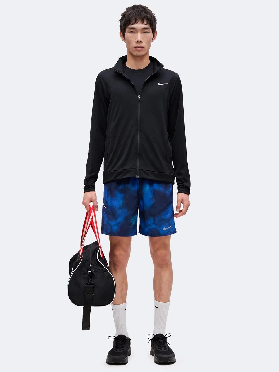 Худи на молнии NIKE Athletic 'FLEX' черного цвета — фото 4
