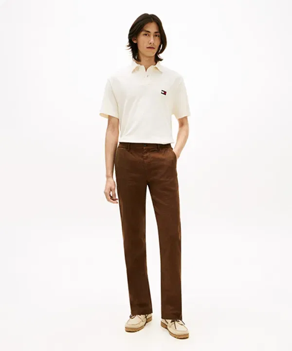 Чиносы из льняной смеси, Denton Fit, Tommy Hilfiger