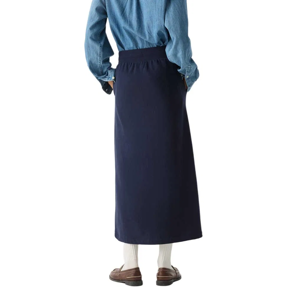 Женская юбка миди Casual с брендом GAP, Marine Blue — фото 4