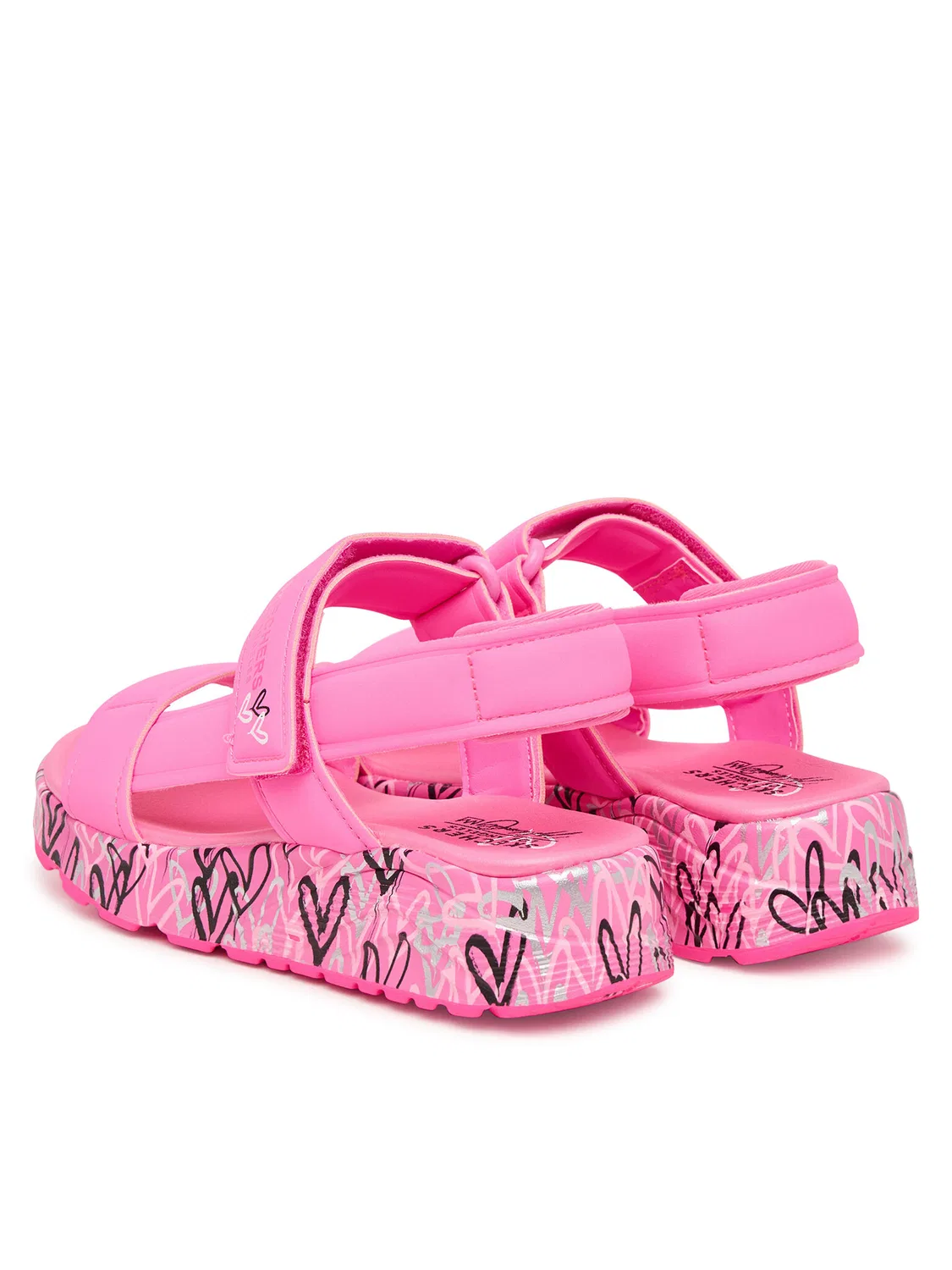 Сандалии для девочки Uno Lite Sandal Skechers, розовый — фото 3