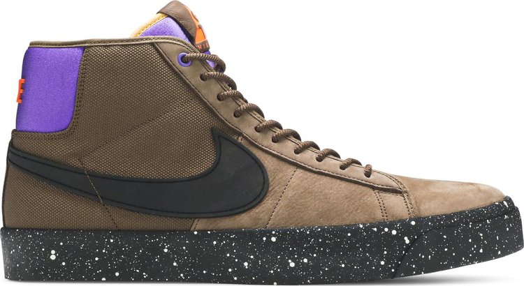 Кроссовки Nike Grant Taylor x Zoom Blazer Mid Pro GT SB 'ACG', коричневый - фото