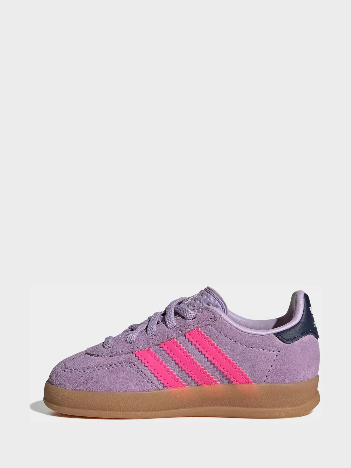 Кроссовки Gazelle Indoor adidas, розово-фиолетовые — фото 2