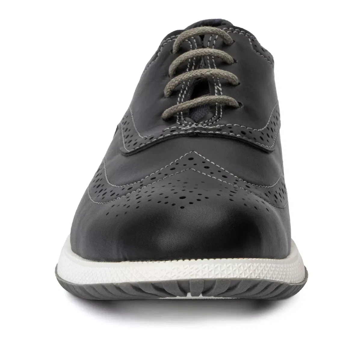 Детские ботинки-оксфорды на шнуровке с принтом Wilder Xray Footwear, Black — фото 4