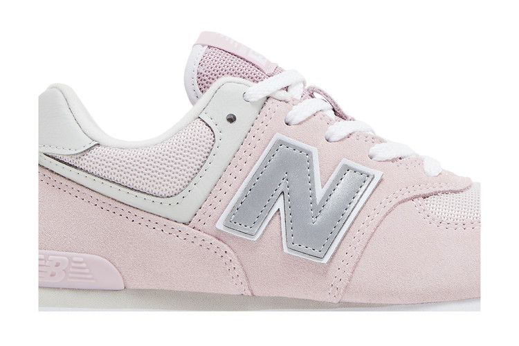 Кроссовки New Balance 574 Big Kid 'Mid Century Pink', розовый — фото 3