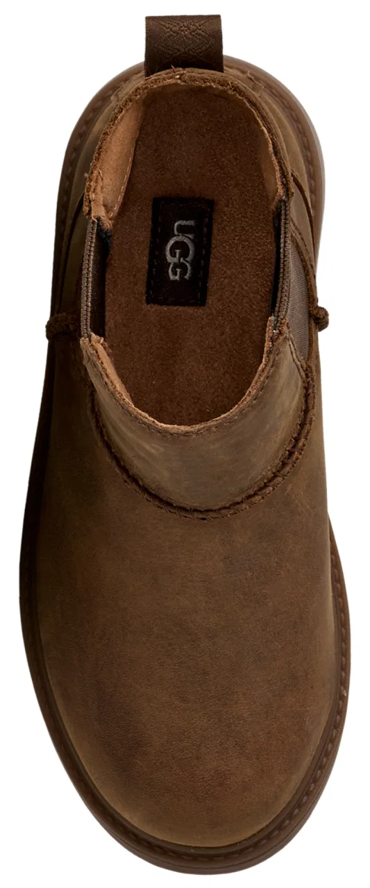 Детские ботинки-челси для девочек с водоотталкивающим верхом UGG Perry Weather Walnut — фото 4