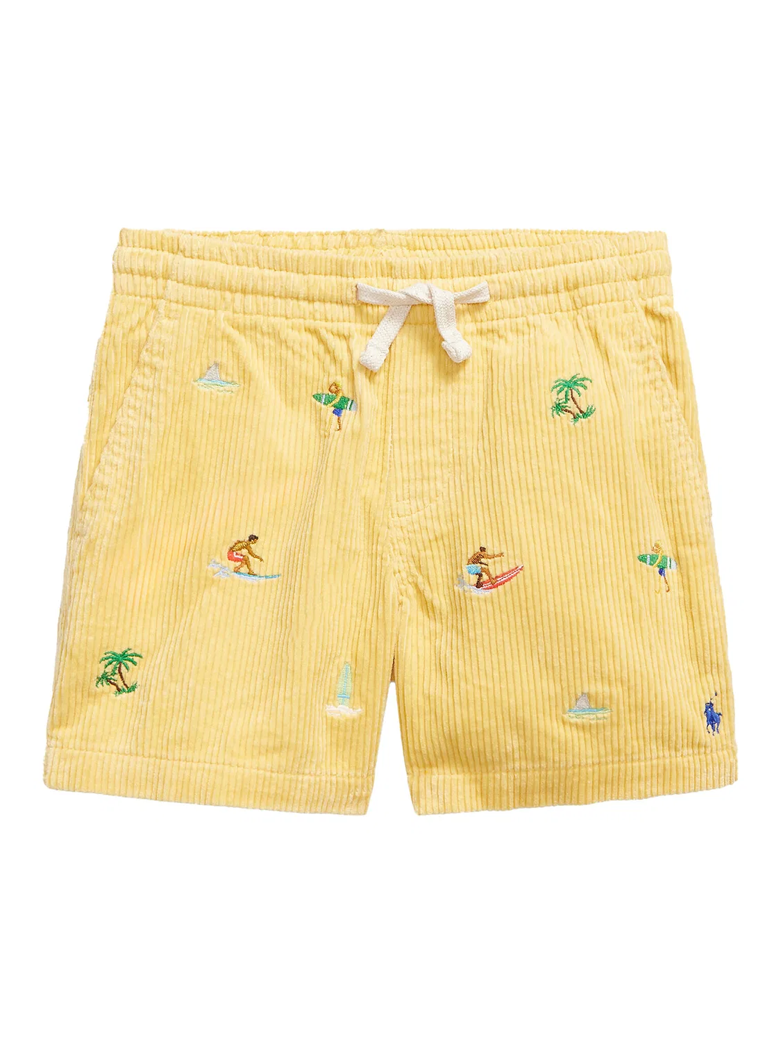Тканевые шорты стандартного кроя для мальчика Polo Ralph Lauren, желтый