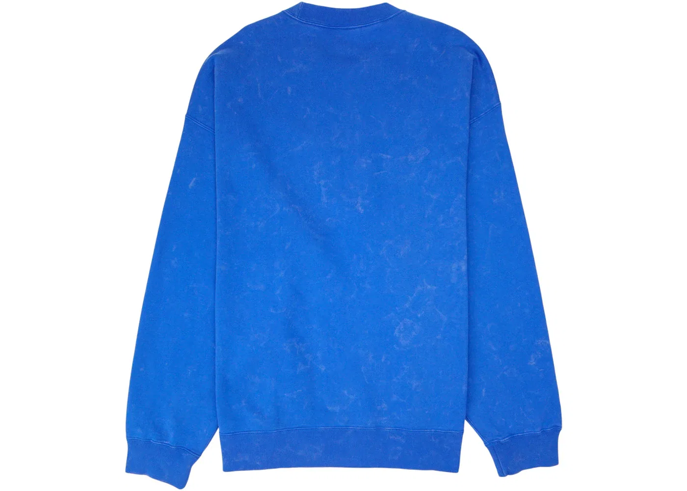 Мужской свитшот с эффектом кислотной стирки Crew Fleece Nike, Blue — фото 2