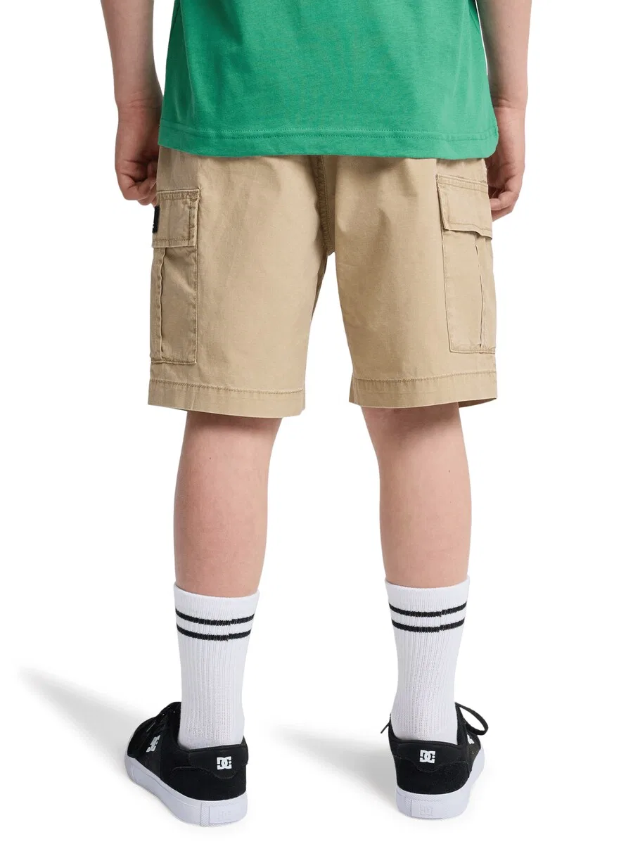 Шорты QUIKSILVER Regular «Taxer» бежевого цвета — фото 2