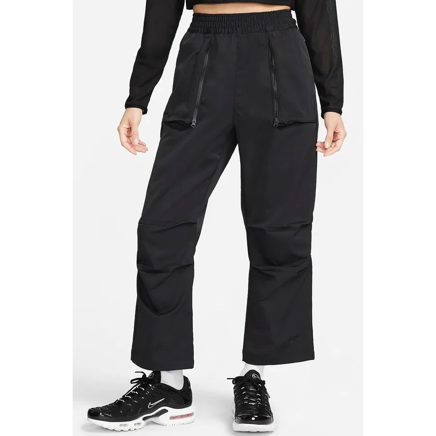 Женские спортивные брюки с высокой талией Dri-FIT Tech Pack Nike, Черный