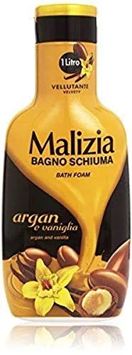 Гель для душа Malizia с аргановым маслом и ванилью, 1 л, Berry