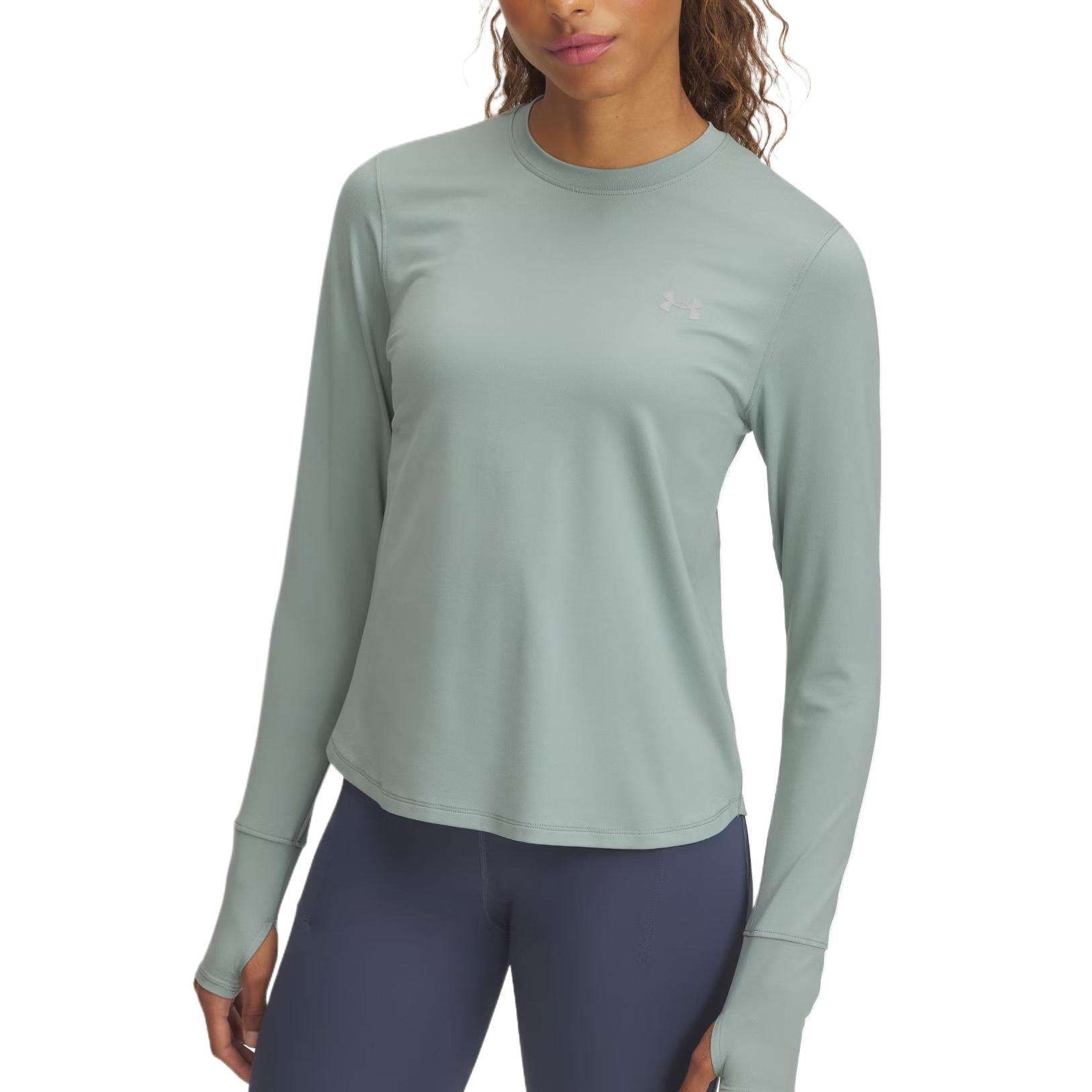 

Under Armour Футболка Launch Regular, женская, светло-зеленая, Зеленый, Under Armour Футболка Launch Regular, женская, светло-зеленая