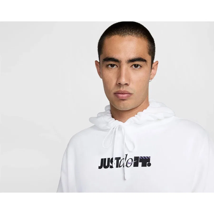 Свитшот мужской с капюшоном U NSW CLUB HDY PO BB GN Nike, Белый — фото 3