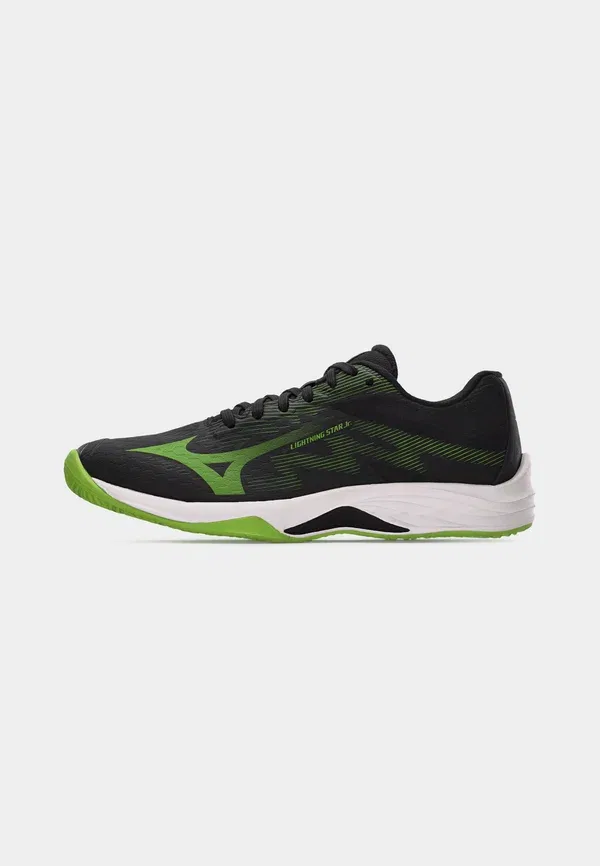 Кроссовки для волейбола Lightning Star Jr Unisex, Mizuno/Jade Lime/Mandarin Orange, черный — фото 2