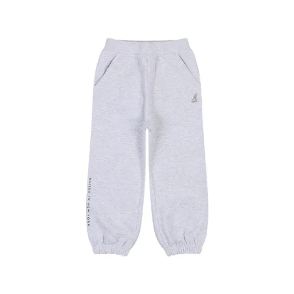 Джоггеры для мальчиков, RA 0201 Kangol Kids, меланжевый серый