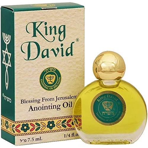 Масло для тела King David Ointment Oil, набор 10 флаконов по 7.5 мл, 75 г, Spring Nahal