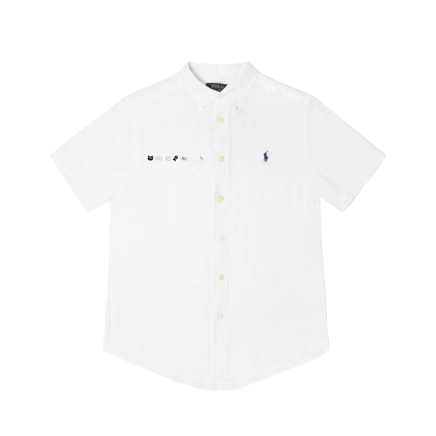Повседневная рубашка из льна, Polo Ralph Lauren, Fun Party