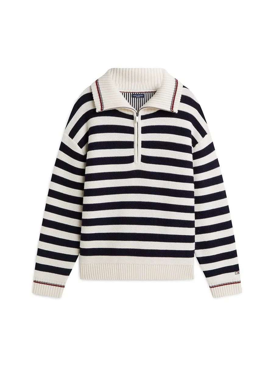 Свитер TOMMY HILFIGER 'New York' белого цвета