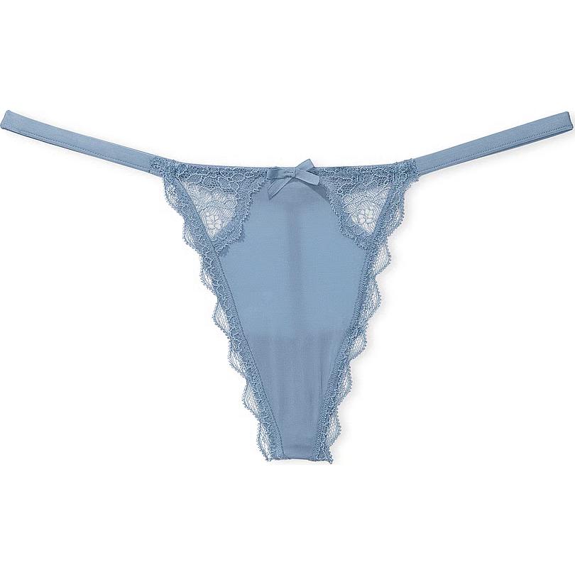 Victoria's Secret Женские трусы 1 упаковка Blue