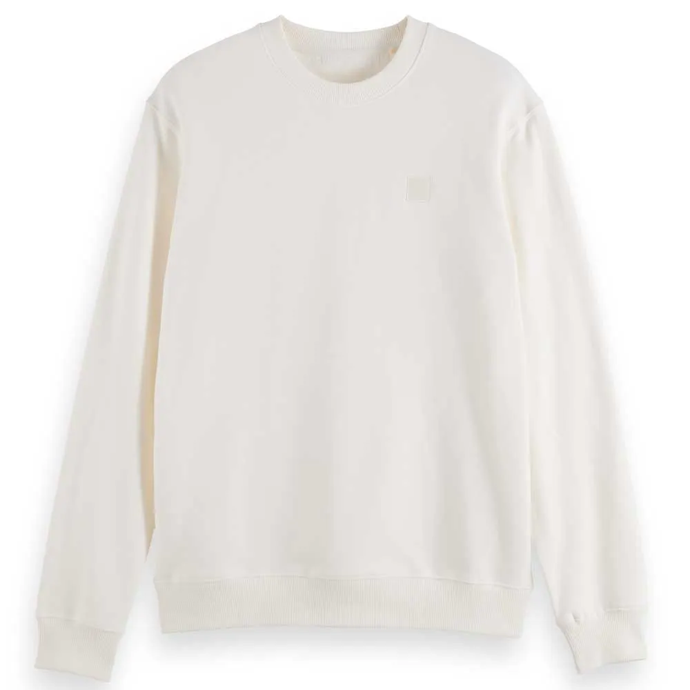 

Толстовка Scotch & Soda Seasonal Core Regular Fit, белый
