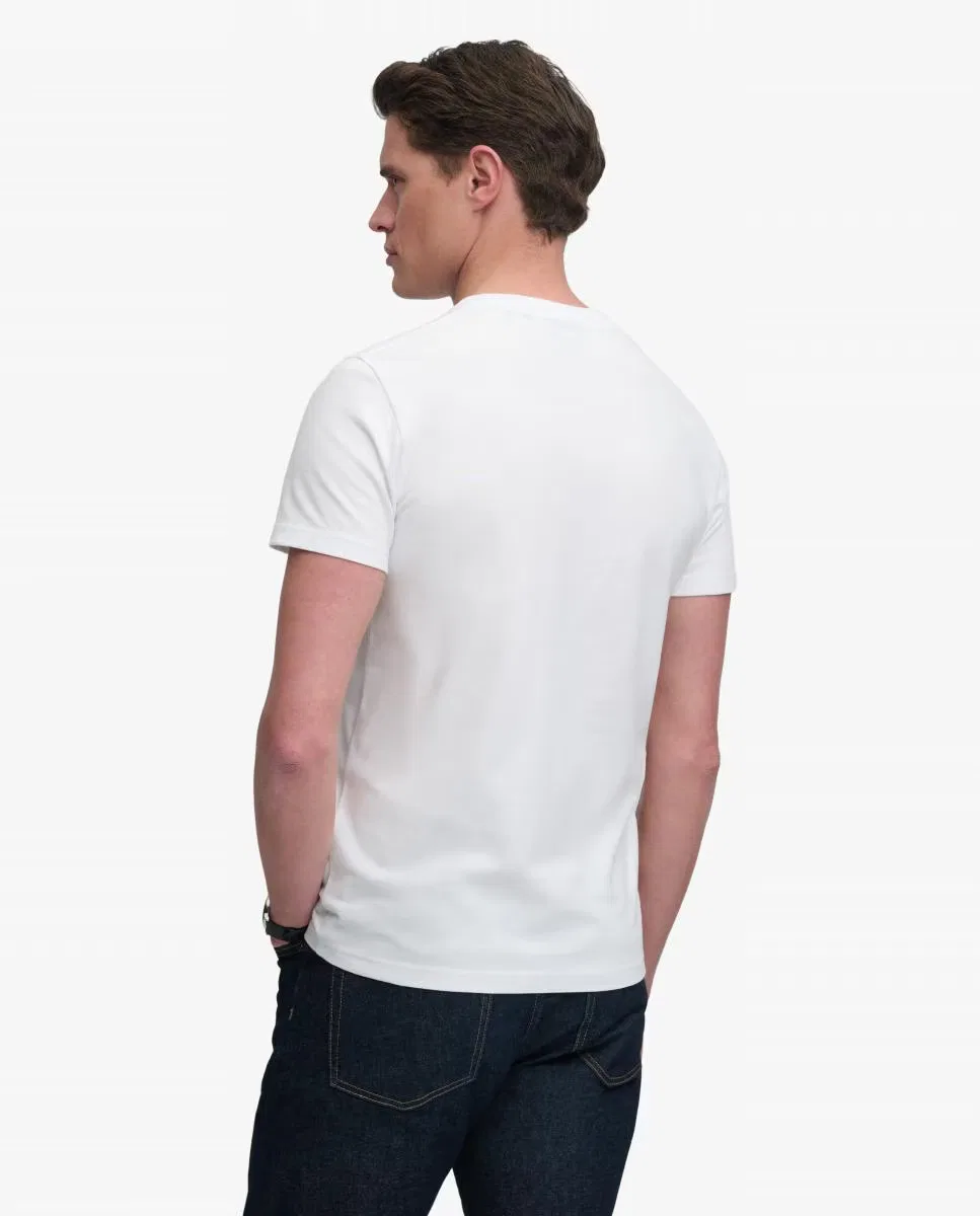 Мужская футболка, Essential Company Logo, Superdry, белый — фото 2