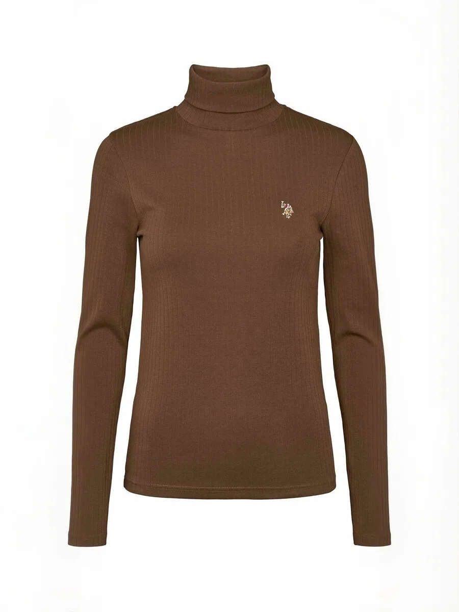 Топ 'UWKarla' каштаново-коричневого цвета U.S. POLO ASSN.