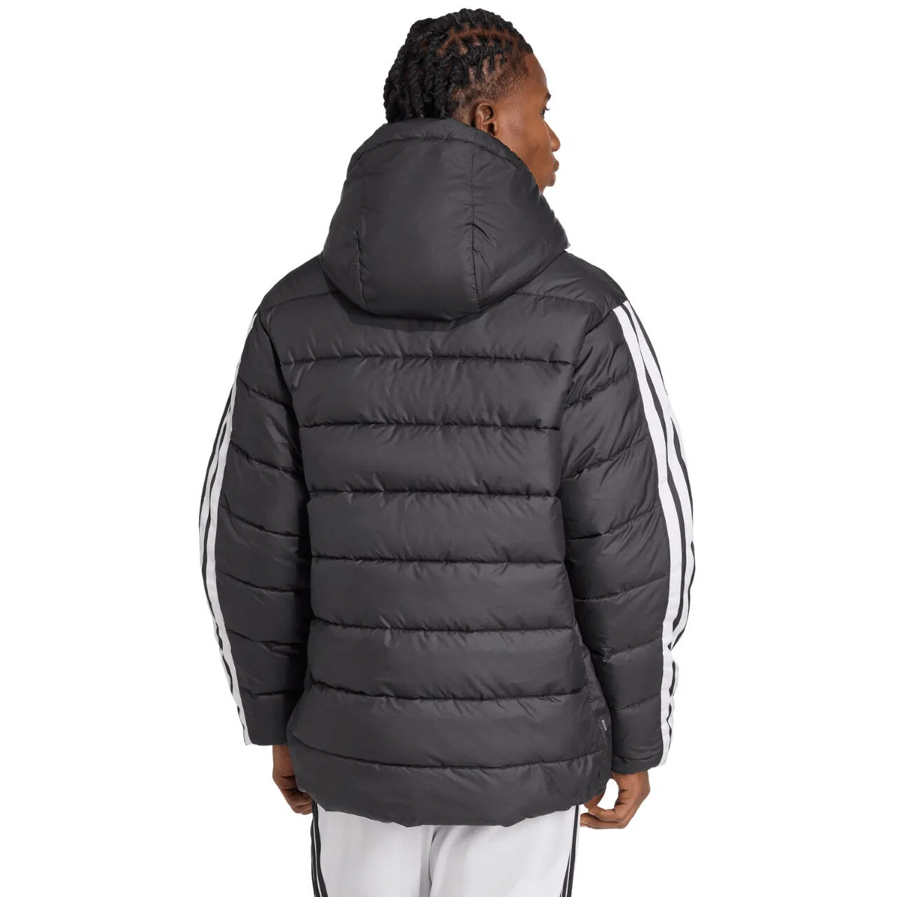 Мужская утепленная куртка Climawarm 3-Stripes adidas, Schwarz — фото 3