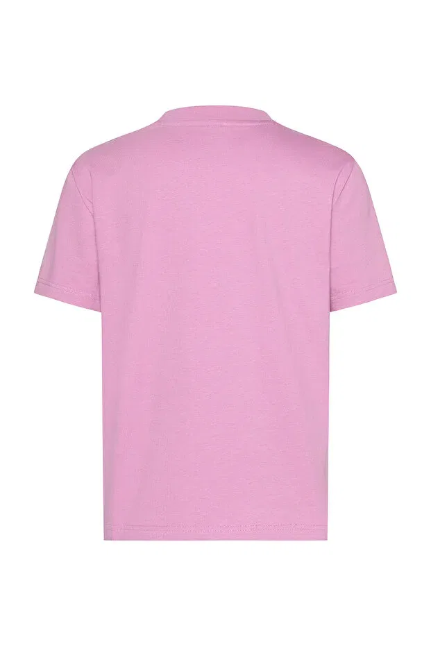 Женская футболка с принтом A-Inst Logo Classic Tee SS Women's Pink Calvin Klein, Pink — фото 2