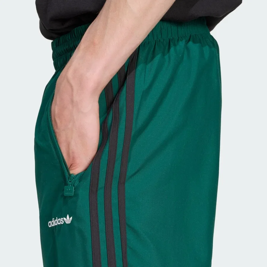 Спортивные штаны с флисовой подкладкой Originals JX3079 Brushed Dokuma adidas, Зеленый — фото 4