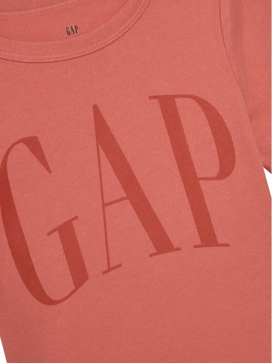Футболка regular fit Gap, оранжевый — фото 3