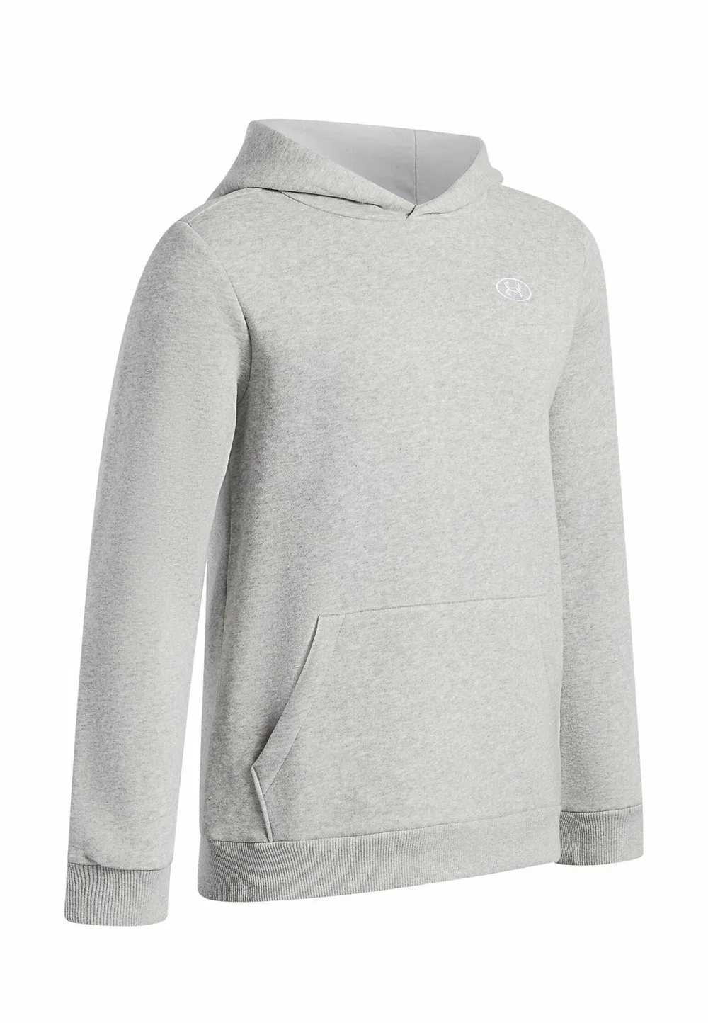Флисовая толстовка Rival - худи Under Armour, Mod Gray Light Heather — фото 3