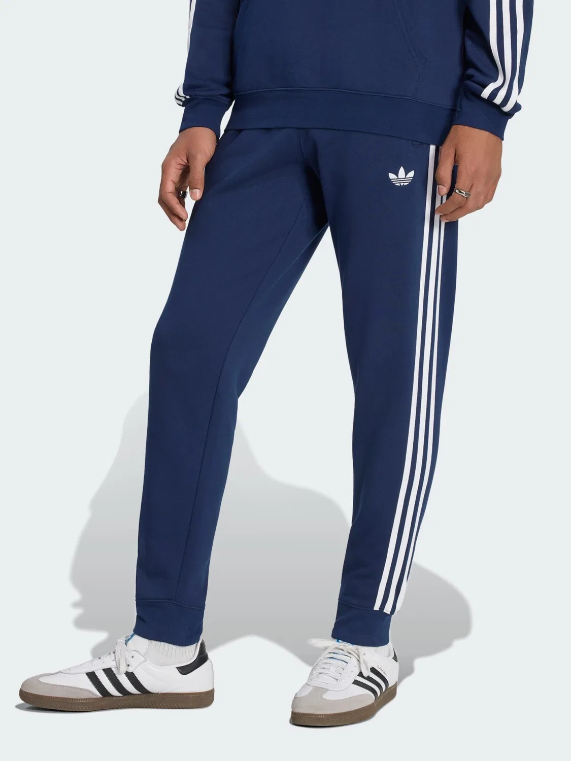 Мужские спортивные штаны стандартного кроя Sweatjoggers Adidas, темно-синий
