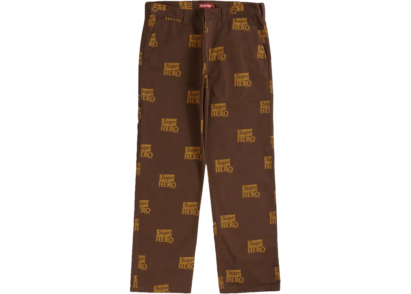 Мужские брюки Supreme Antihiero Work Pant Brown