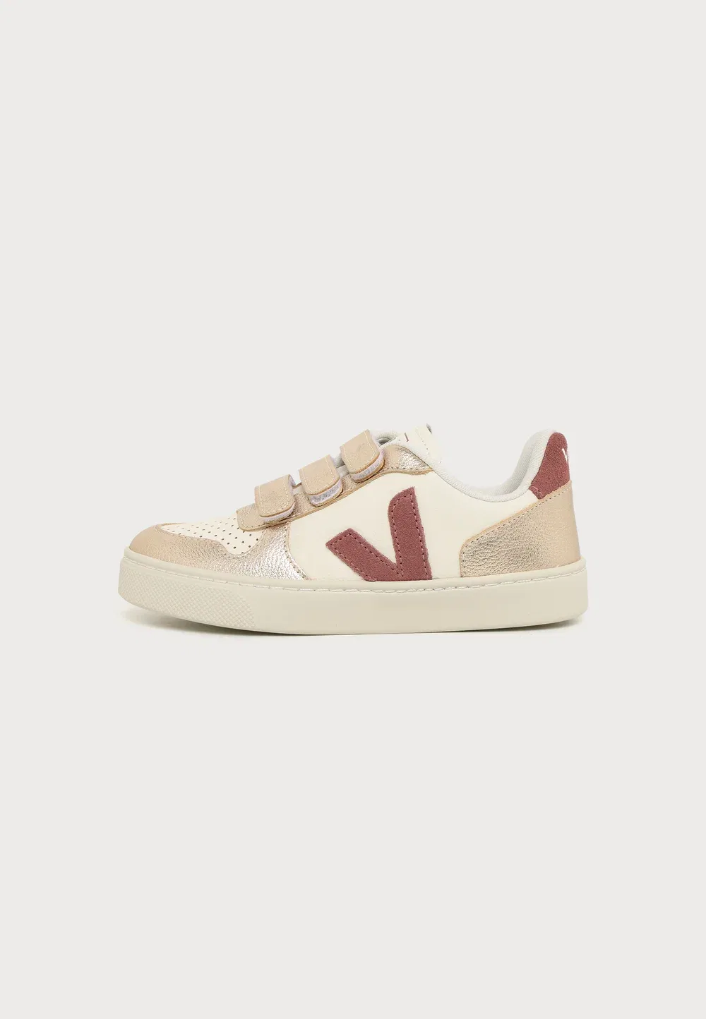 Кроссовки Small v-10 унисекс Veja, Pure Dried/Petale Platine