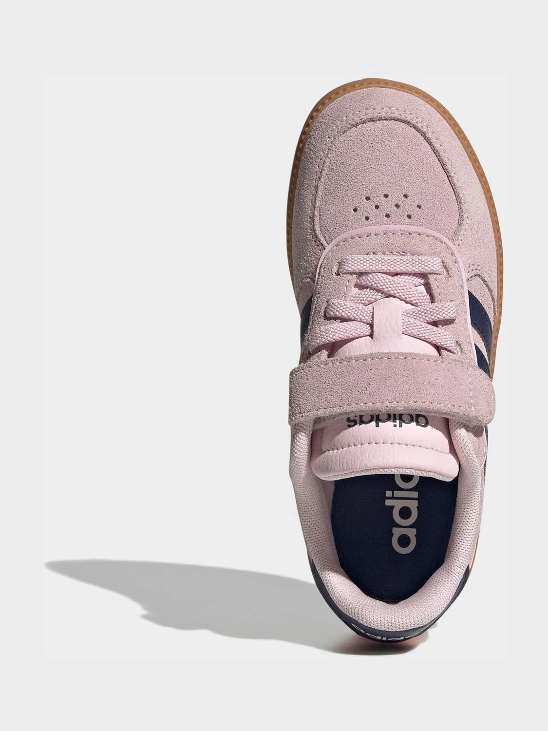Кроссовки детские Breaknet Sleek adidas, розово-синие — фото 4