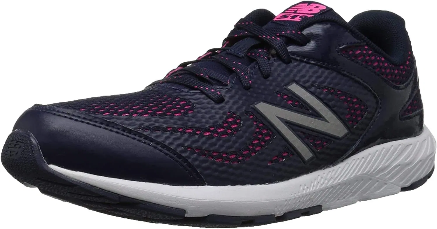 Детские кроссовки для девочек 519 V1 New Balance, Pigment/Pink Glo