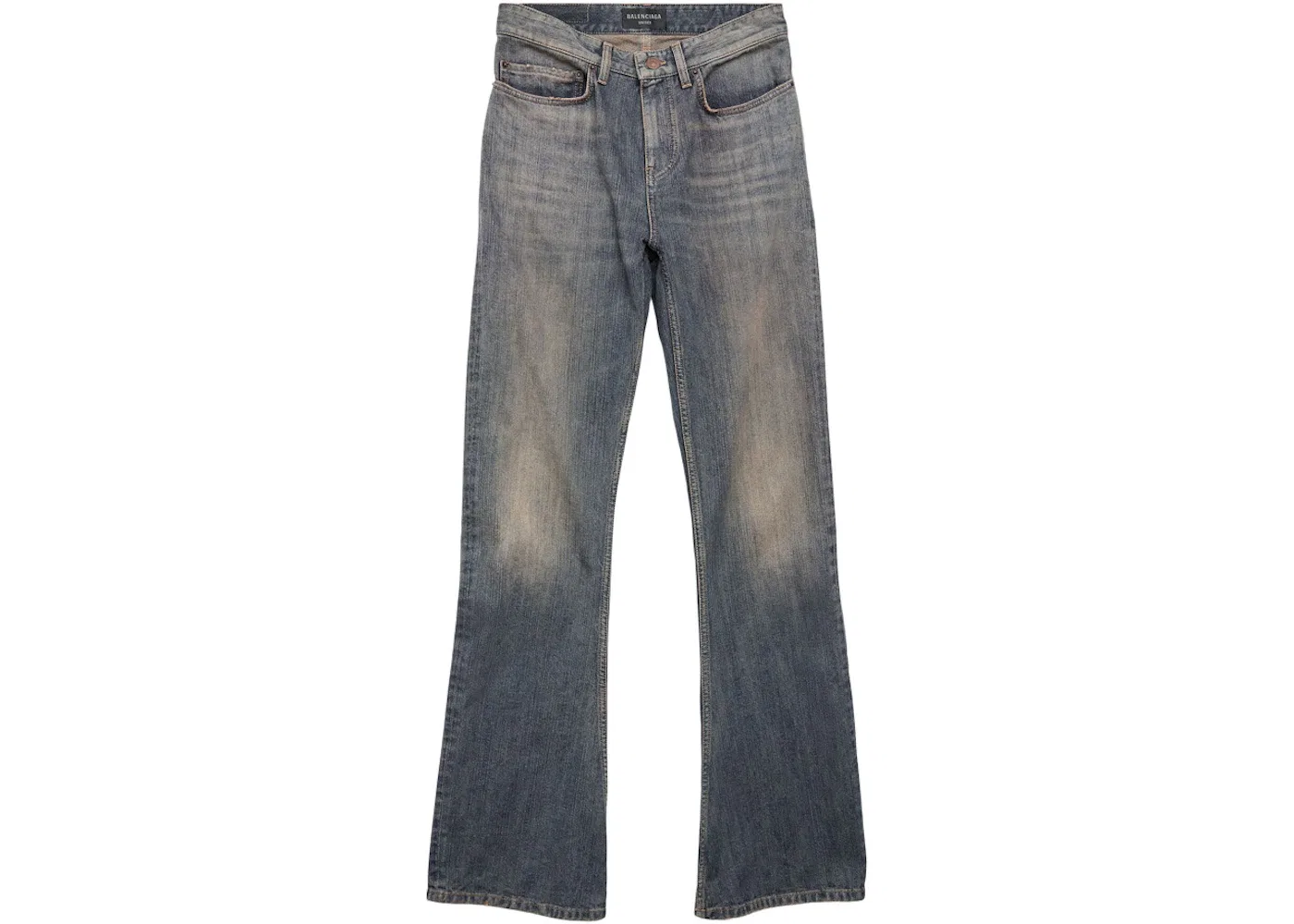 Мужские брюки клеш Balenciaga Pants, Light Blue