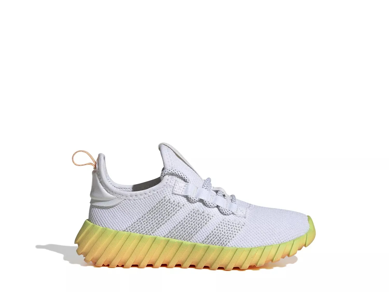 Кроссовки Adidas Kaptir Flow — детские, белые — фото 3