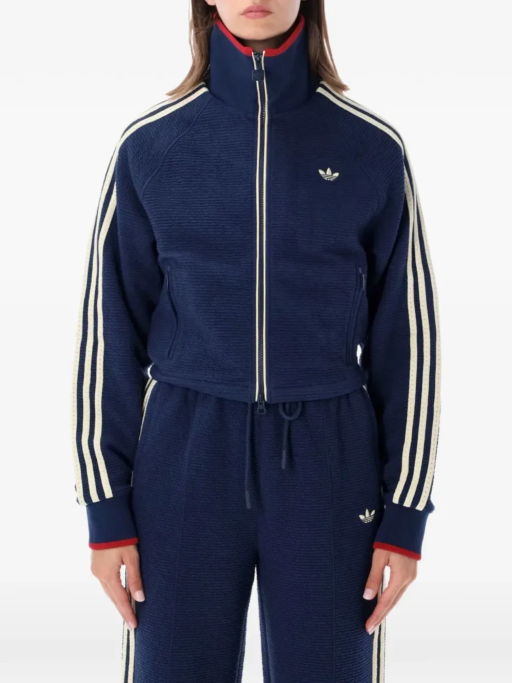 Толстовка Firebird с 3 полосками Adidas, синий